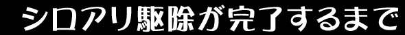 シロアリ駆除が完了するまで